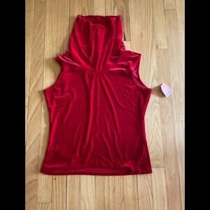 CANT MISS WOMENS SLEEVELESS TOP SIZE L NWT